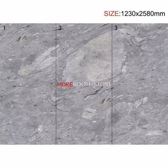Carrara White Marble Slab for Floor Interior and Exterior Wall