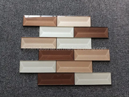 Mix Colour Glass Mosaic Tile for Kitchen Backsplash Tile 