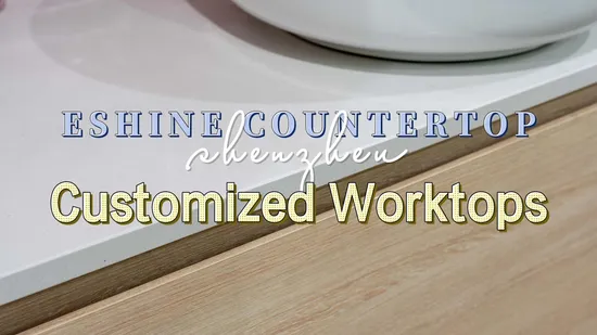 OEM Factory Wholesale Price Marble Granite Quartz Artificial Stone Corian Solid Surface Customized Prefab Commercial Worktop Stone Top Kitchen Countertops 