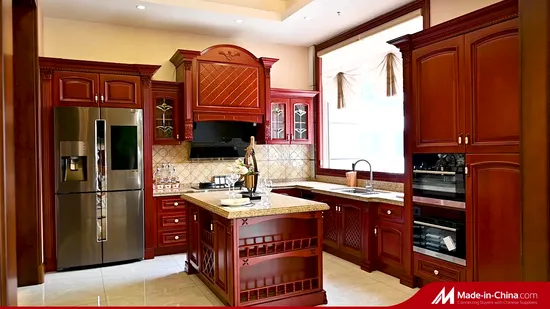 Kitchen Furniture Modern Design MDF/Plywood Materials Lacquer Kitchen Cabinets 