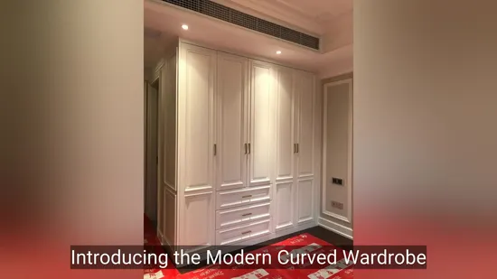 Customized European Walk in Closet Modern Wardrobe Cabinet Bedroom Furniture 