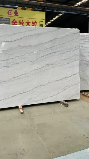 China Carrara Cheap/Natural/Stone White Marble Slabs Apartment Interior/Design Flooring/Walling/Countertop/Stairs Tiles/Plates 