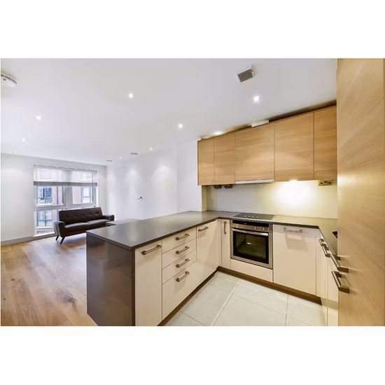 Wholesale Price Lacquer Painting Melamine Finishing Kitchen Cabinet