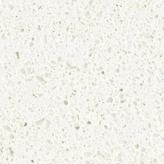Artificial Stone Light Beige Fine Grains White Quartz Stone Vanity Tops for Bathroom 
