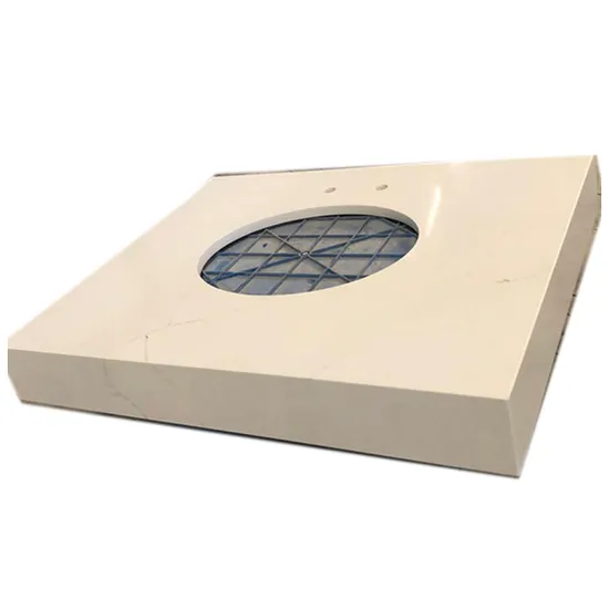 Man Made Beige Quartz Double Sinks Bathroom Vanity Tops 