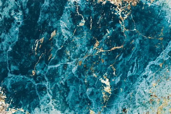Navy Blue Quartz Slab Stylish Option for Modern Office Reception Areas 